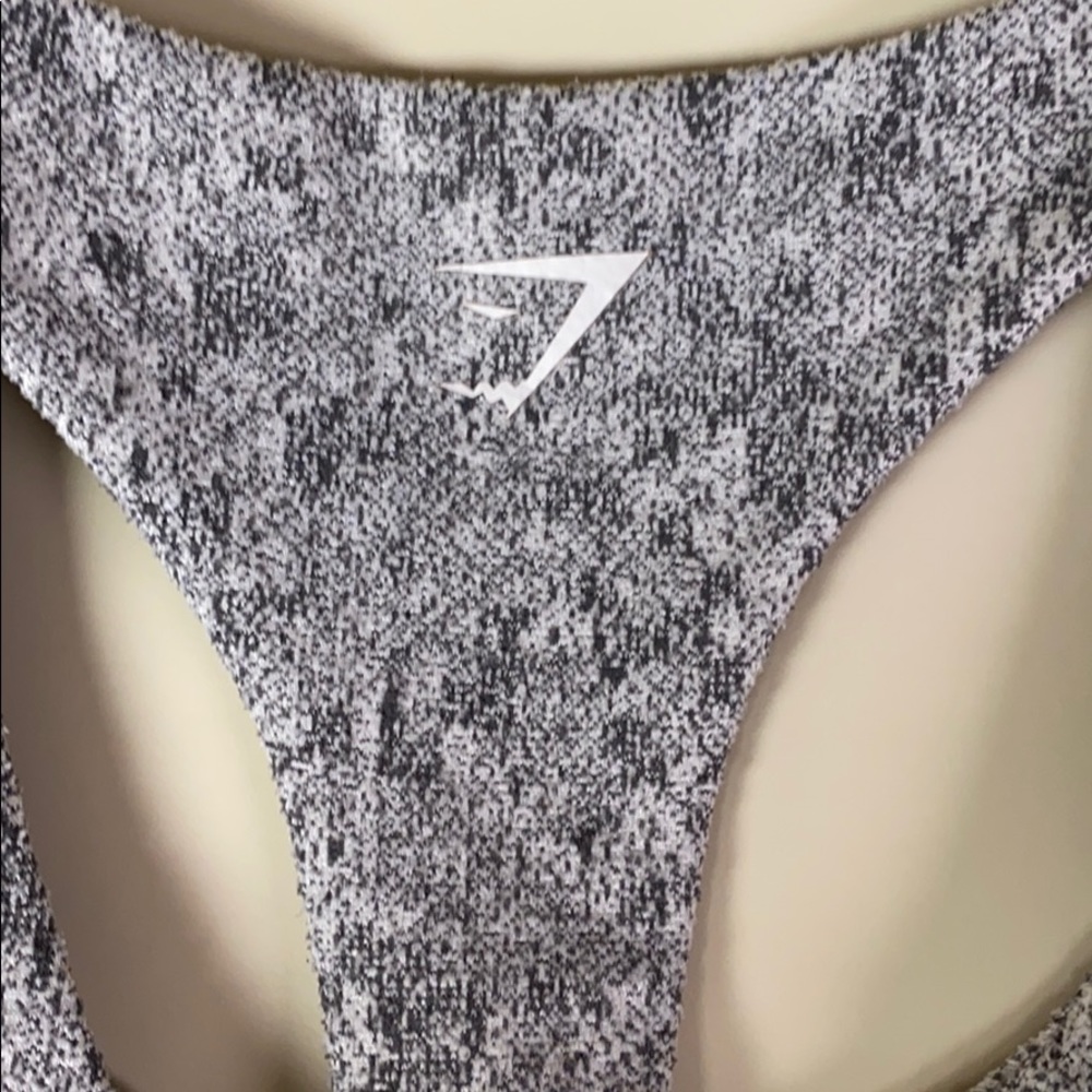 GymShark XS Charcoal Fleur - Picture 3 of 5
